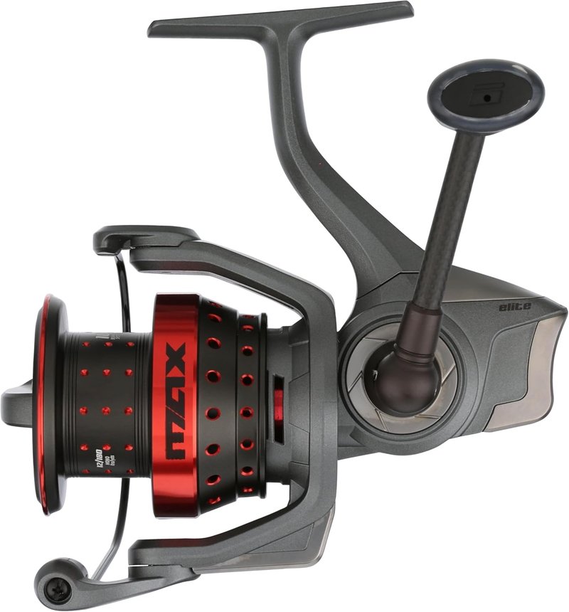 Abu Garcia Elite Max Spinning Reel - Smooth Hybrid Front Drag | Right/Left Handle, Saltwater & Freshwater Fishing