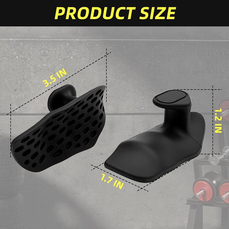 Anti-Slip Workout Grips - Ergonomic Silicone Gym Gloves for Weight Lifting & Fitness Training | Palm Protection