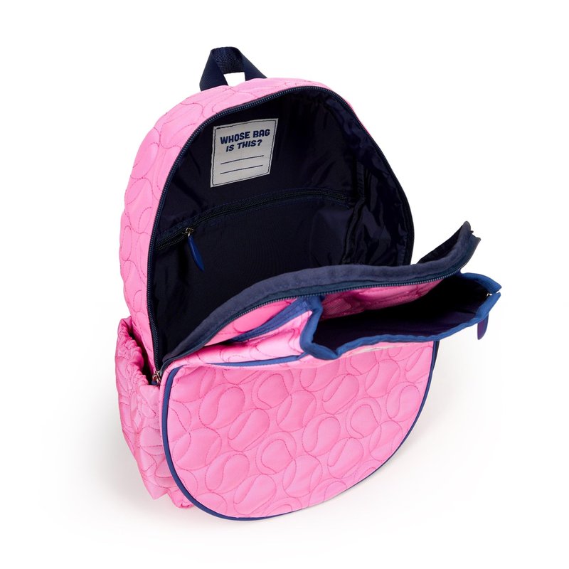 Ame & Lulu Little Love Tennis Backpack (Quilted Pink Tennis Balls)
