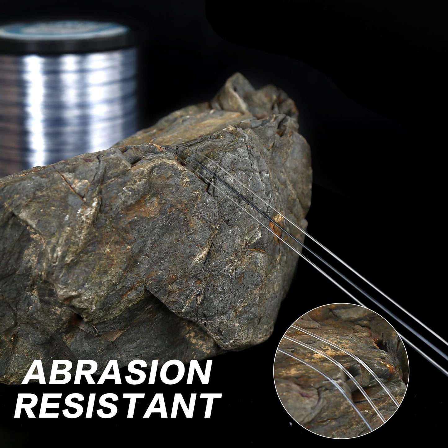 ROCRETA UANTA Monofilament Fishing Line - Superior Strength - Mono Fishing Line 3-100LB,Ultimate Fishing Line Leader Materials - 2025 New Fishing Line Unique Camo Design