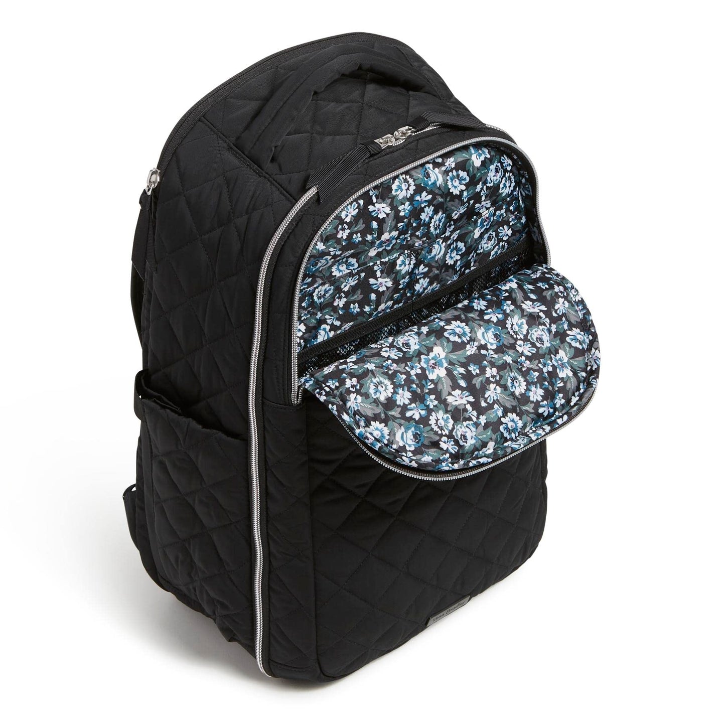 Vera Bradley Women's Performance Twill Travel Backpack Travel Bag, Black, One Size
