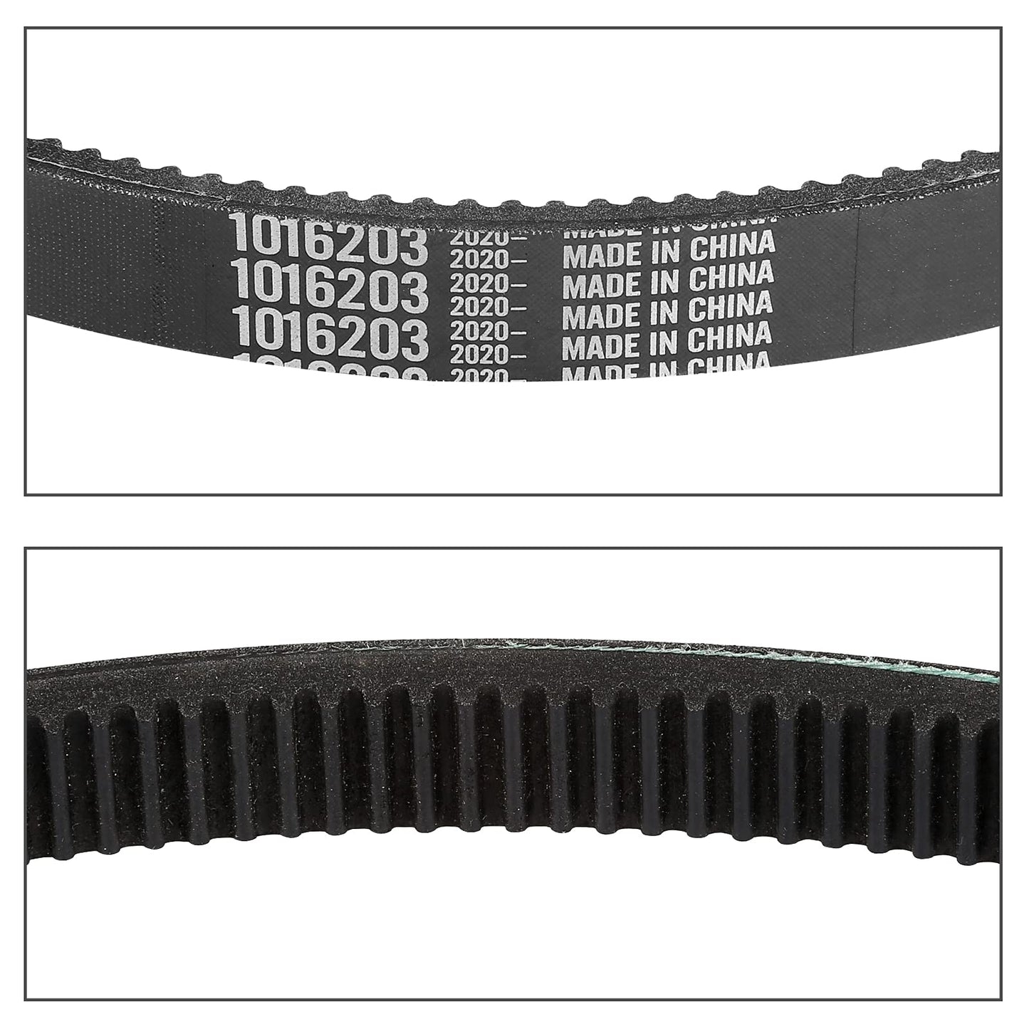 10L0L Golf Cart Clutch Drive Belt for Club Car DS 1993-Up and Precedent 2004-2014 Gas Models, OEM# 1016203