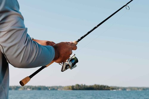Pflueger 6'6" Trion Spinning Rod and Reel Combo, 2-Piece Graphite Rod, Size Front Drag Reel, Right/Left Handle Position, Lightweight and Corrosion-Resistant, Aluminum Spool, Front Drag System,Silver