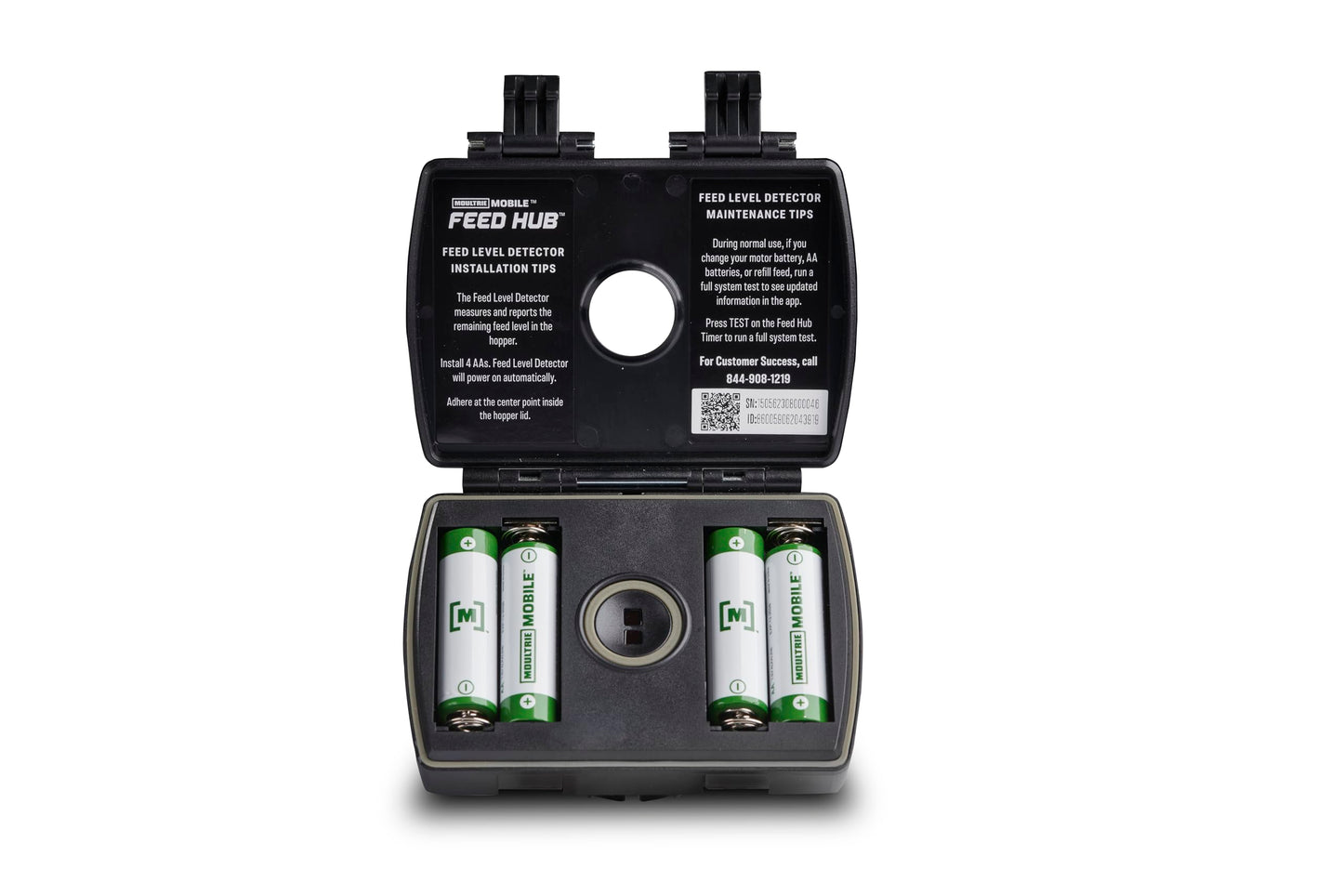 Moultrie Feed Hub - Cellular Upgrade Kit for Spin Cast Feeders - Program and Monitor Hopper and Battery Levels from Your Phone