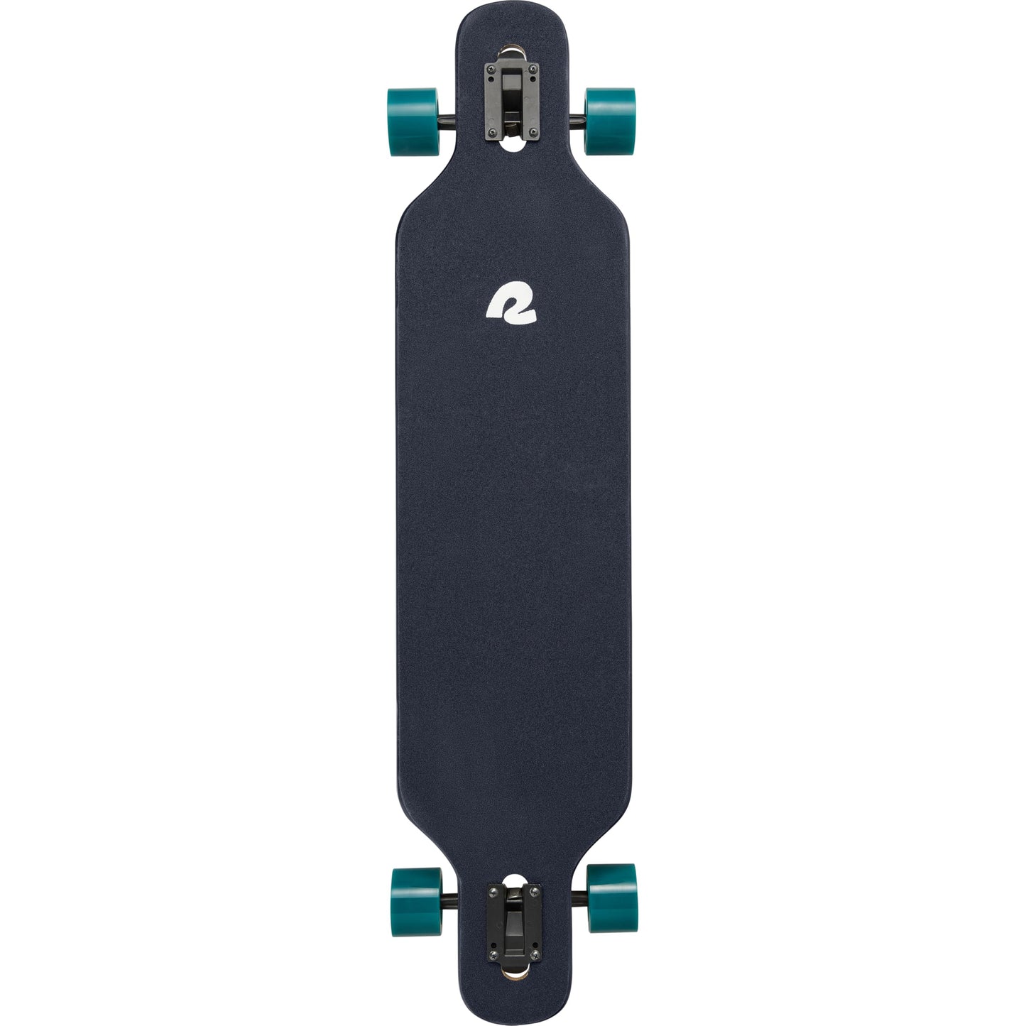 Retrospec Rift Drop-Through Longboard Skateboard - 41in x 9.5in Canadian Maple Deck with ABEC-7 Bearings, 70mm PU Wheels & Reverse Kingpin Trucks for Cruising & Downhill