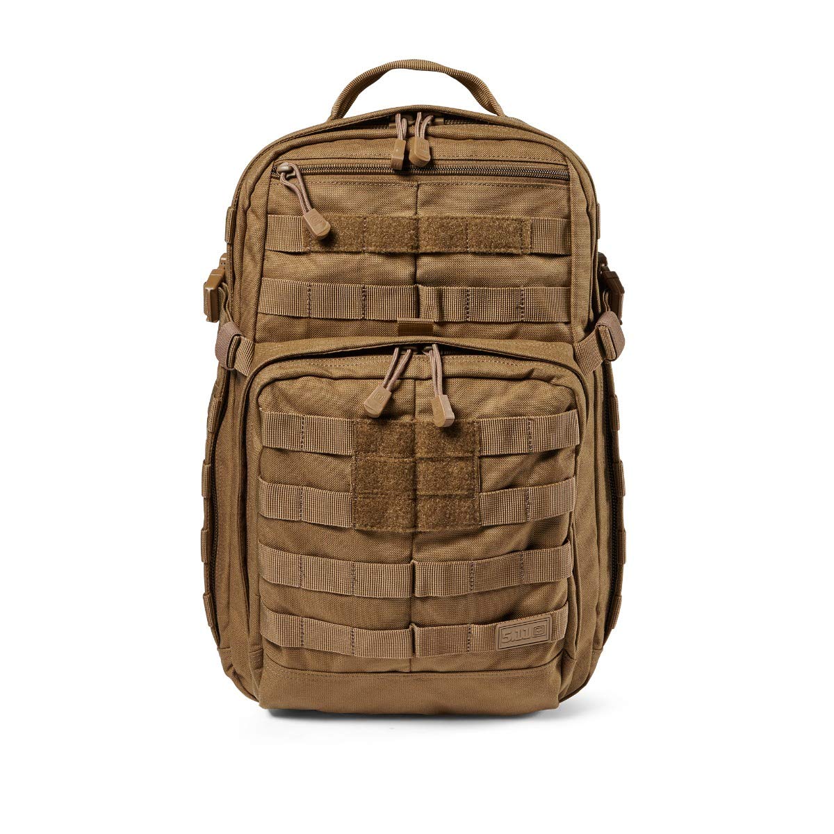 5.11 Tactical Backpack – Rush 12 2.0 – Military Molle Pack, CCW and Laptop Compartment, 24 Liter, Small, Style 56561, Kangaroo