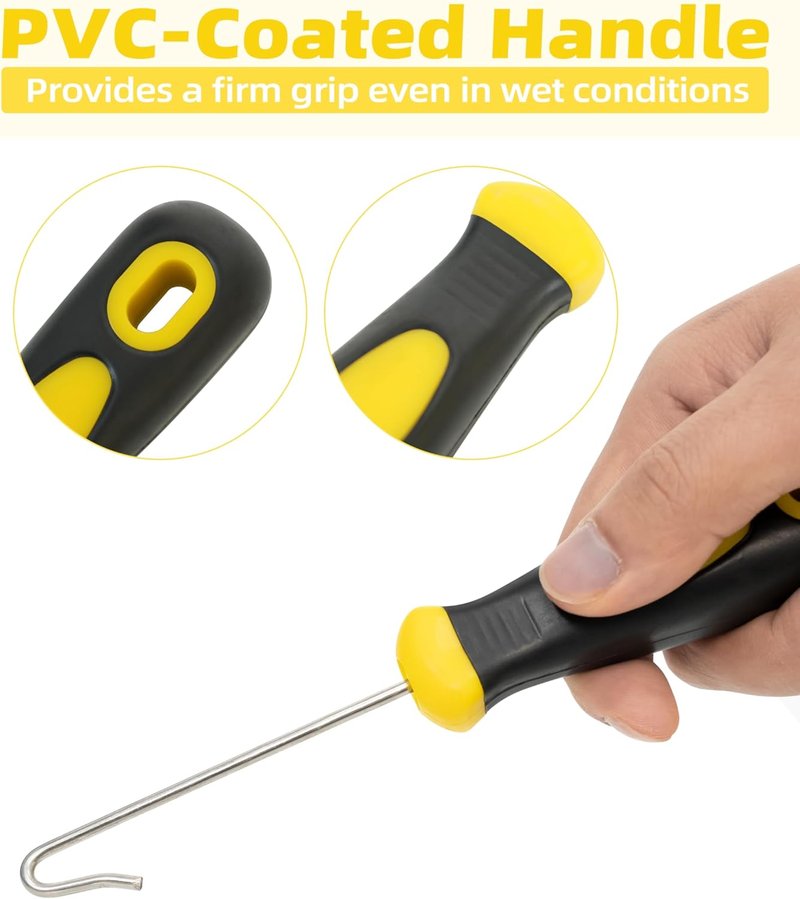 Dehooker Portable Stainless Steel Fishing Hook Remover - Durable 7.69in Bait Tool