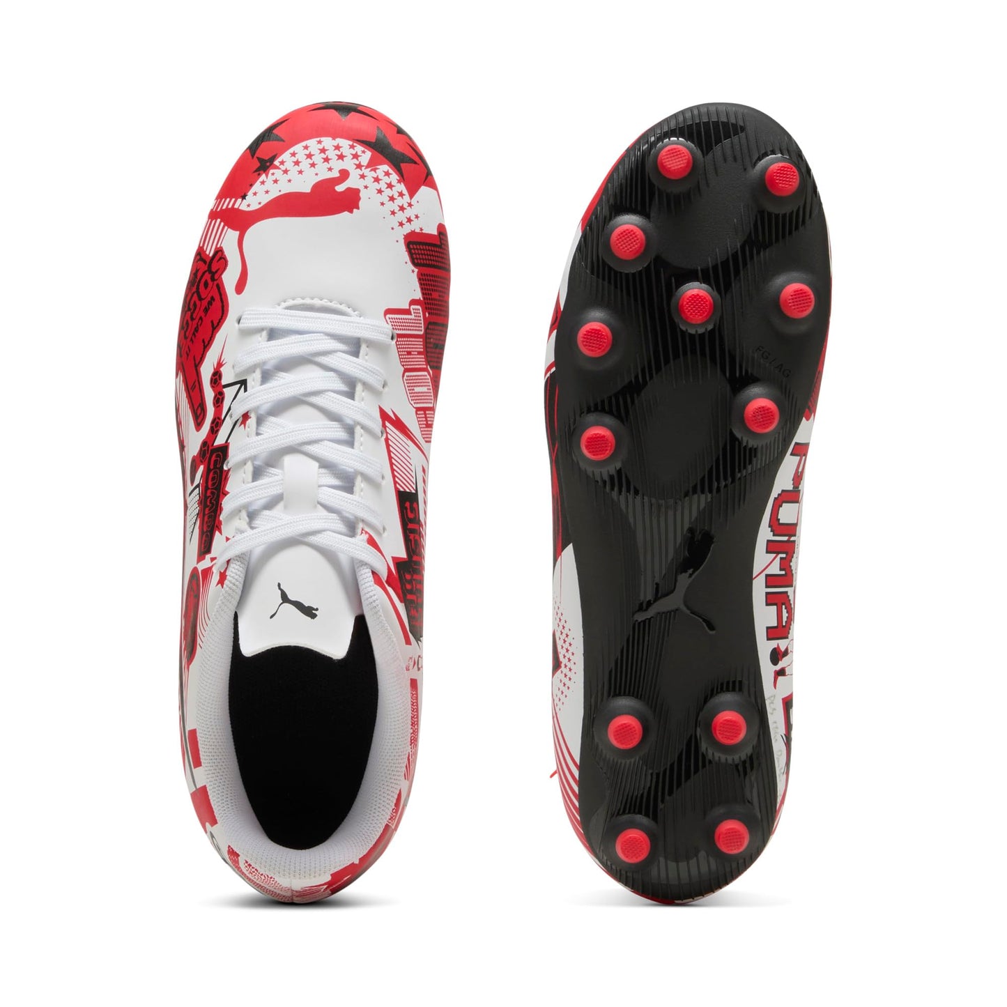 Puma Unisex-Child Christian Pulisic Legacy Ultra Firm, Artificial Ground Soccer Cleats