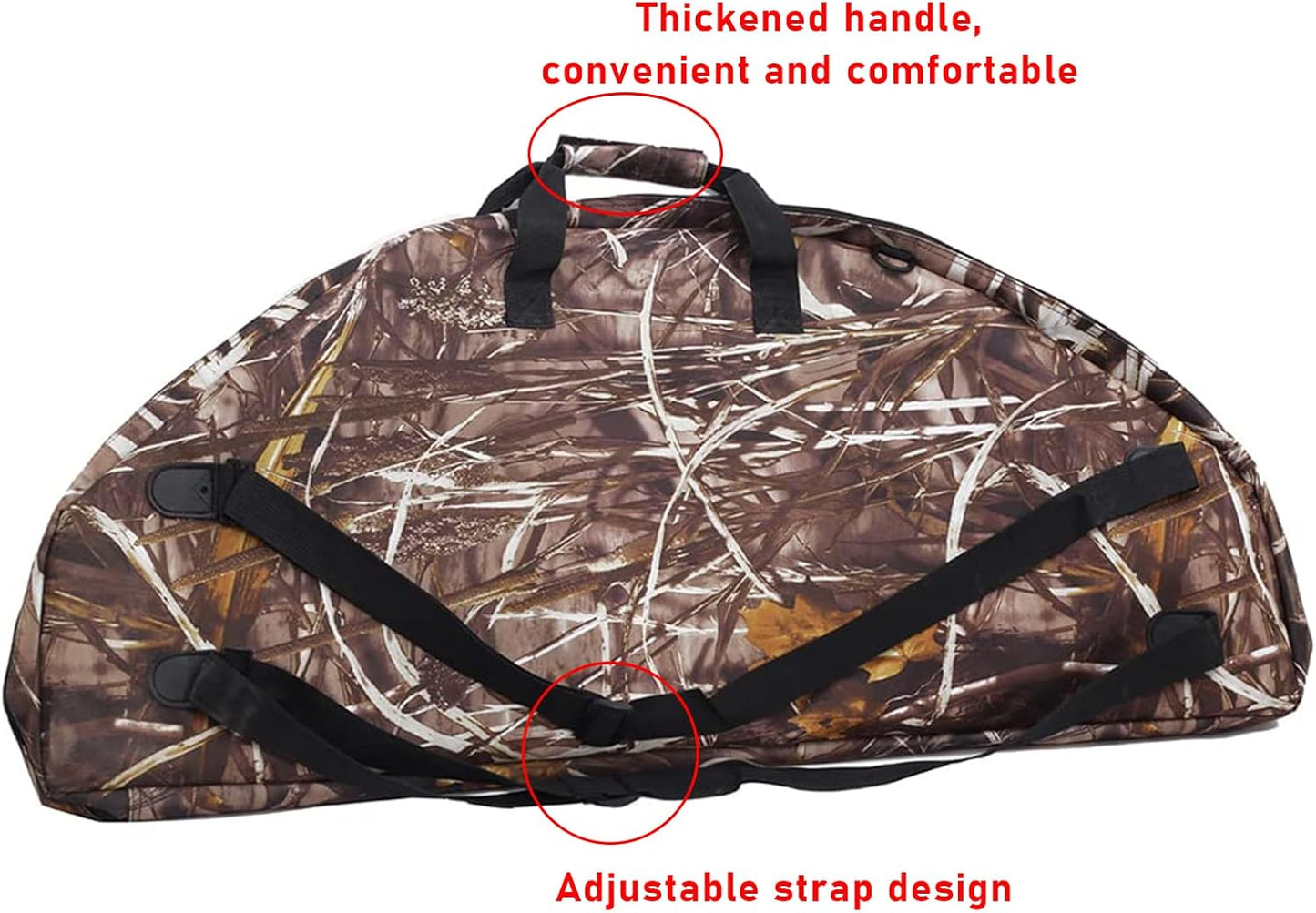 Lightweight Soft Compound Bow Case - 600D Water-Resistant Archery Backpack with Pockets for Hunting