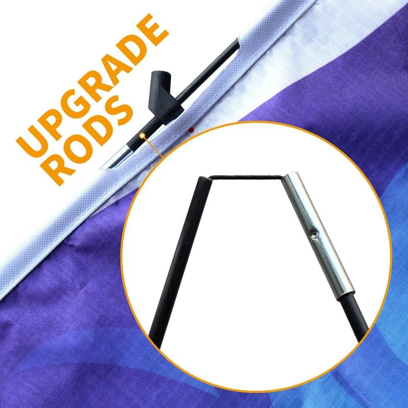 Colorful Devil Fish Kite for Kids & Adults - Easy to Fly Delta Design | 300ft String Handle Included