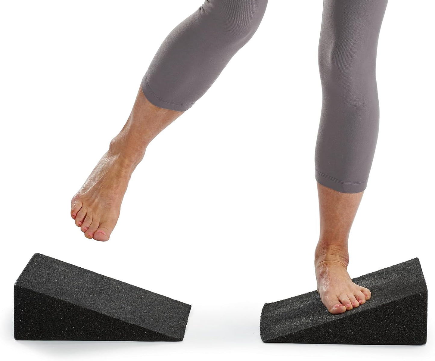 OPT Slant Boards - Foam Wedge Incline for Calf & Ankle Rehab | Stretching Equipment for Achilles, Plantar Fasciitis & Shin Splints