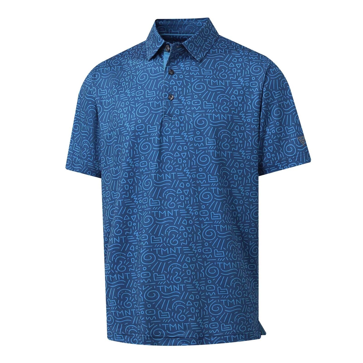 M MAELREG Polo Shirts for Men Quick Dry Fit Short Sleeve Performance Moisture Wicking Print Men’s Golf Shirts
