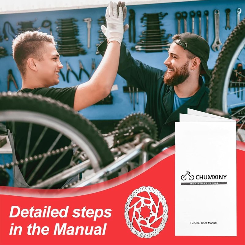 CHUMXINY Brake Bleed Kit for Shimano Hydraulic Brakes, Mountain Bike Brake Bleeder kit Including 300ML Mineral Brake Fluid, Clear Funnel and Instruction Manual.