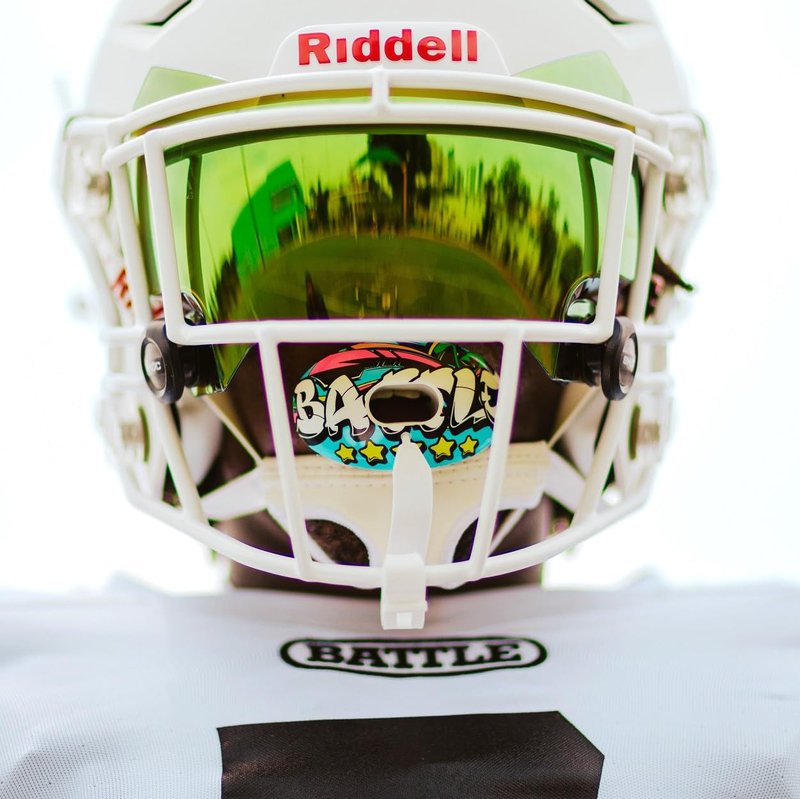 Battle Nightmare Oxygen Football Mouthguard