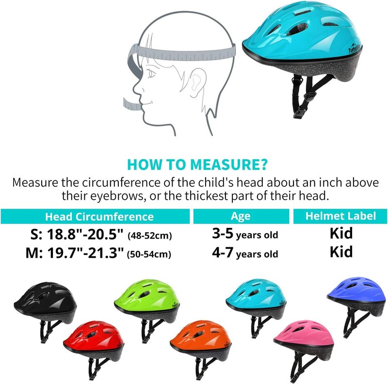 Adjustable Toddler Bike Helmet - Multi-Sport Safety Gear for Boys & Girls