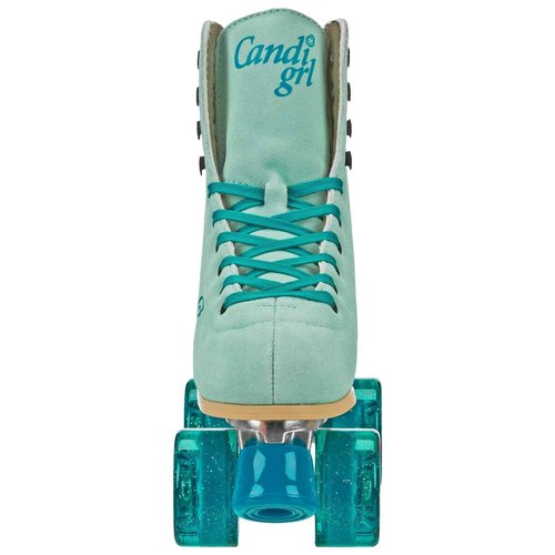 Candi GRL Carlin Quad Roller Skates Green/Blue Size 06