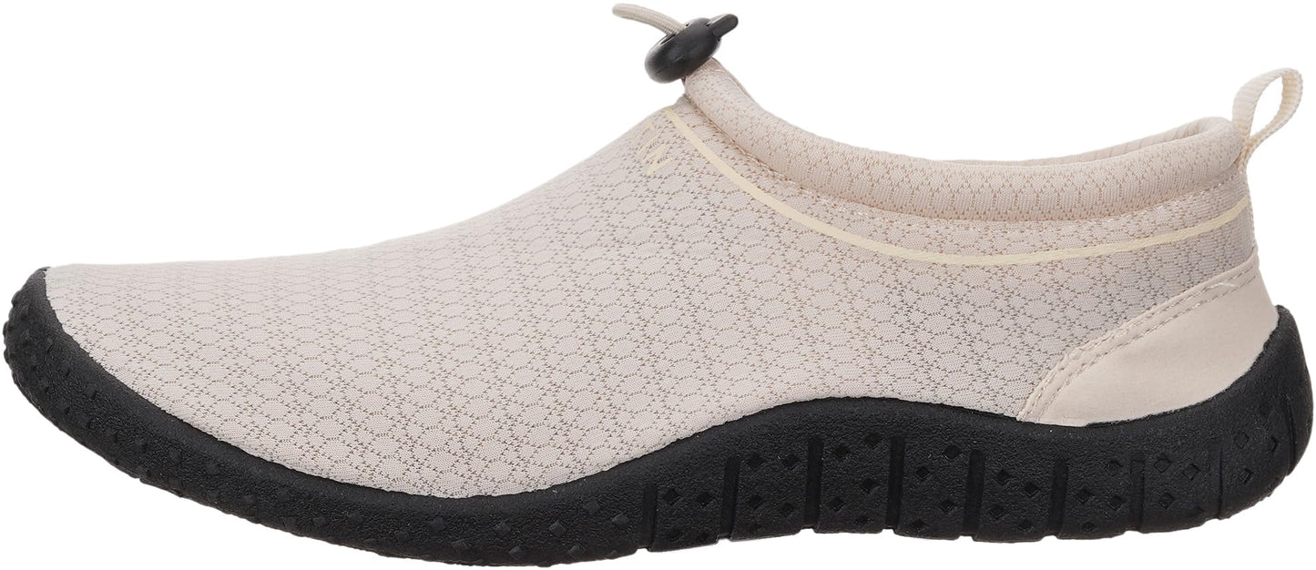 WHITIN Women's Multi-Purpose Feather Water Shoes Beige 10