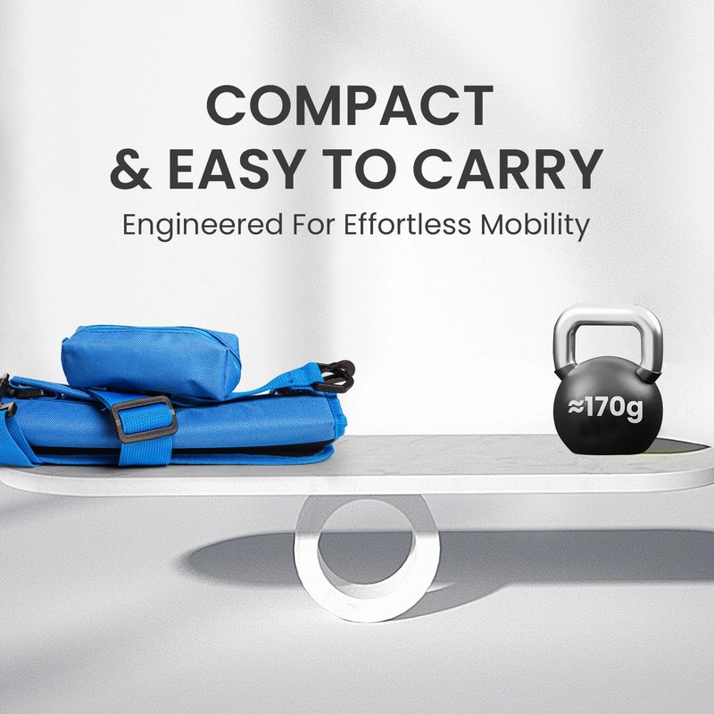 3-7 Club Golf Bag Small Carry Prevent Flip Out with Ball Pouch, Mini Lightweight for Driving Range Carrier Course Training Case, Durable & Portable for Men Women Ladies Kids (Blue)
