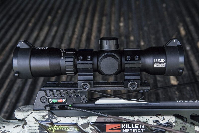 Killer Instinct Lumix 1.5-5x32 IR-E Crossbow Scope - Precision Optics for Enhanced Accuracy
