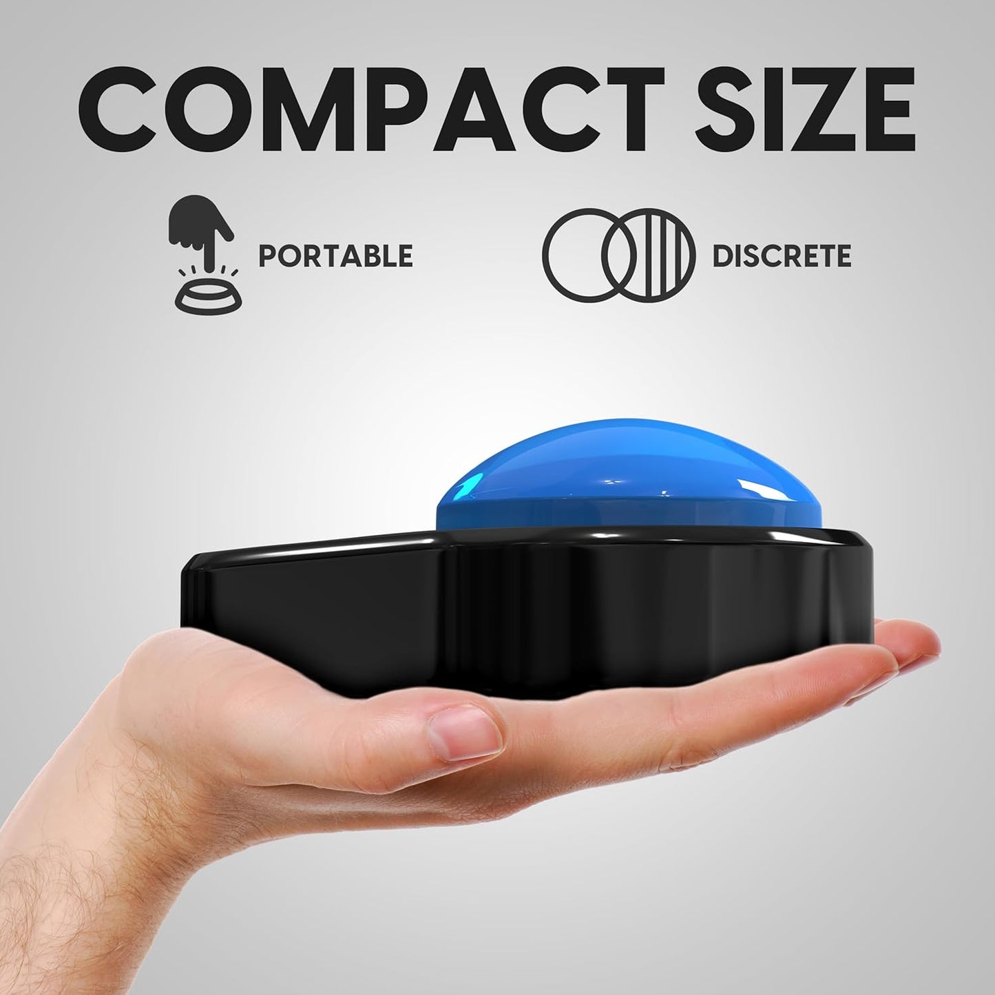 Digital Counter with Magnetic Back - Portable & Compact for Workouts, Golf, Laps | Quiet & Discreet Design