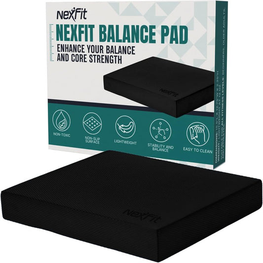 High-Density Balance Pad - Durable TPE Foam for Core Strength & Stability | Non-Slip, Lightweight for Home & Gym Workouts