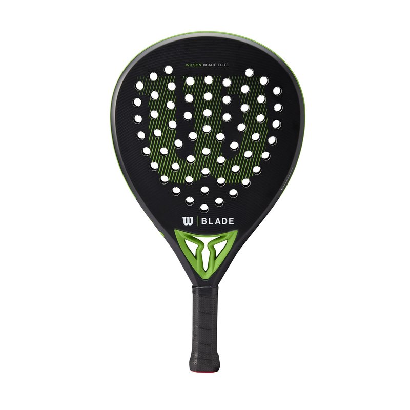 Wilson Blade Elite V2 Padel Racket - Black/Neon Green
