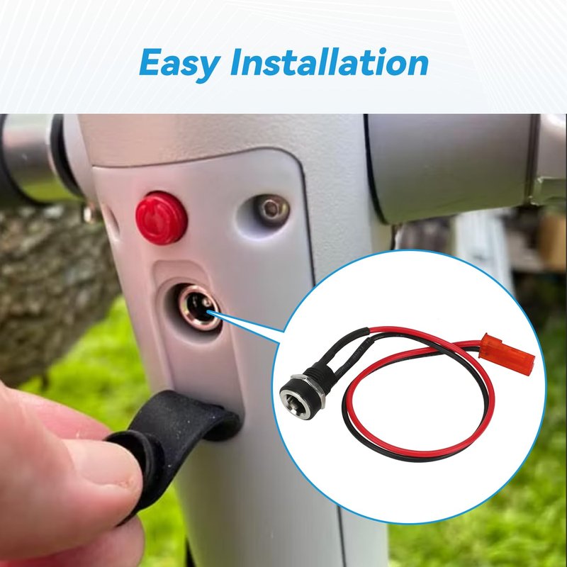 EOPOAYI Electric Scooter Thumb Throttle Accelerator & Charging Port Replacement for Gotrax GXL V2 E-Scooter GOTRAX Apex XL XR Ultra Rival Elite Accessories Parts with Hardware
