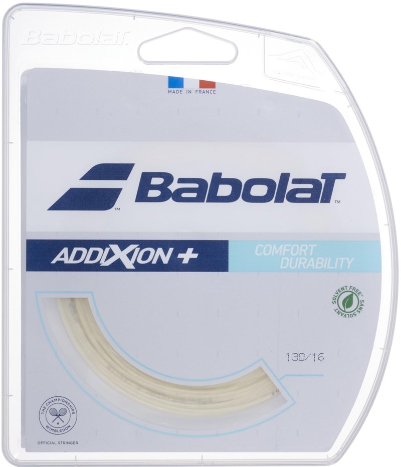 Babolat Addixion+ 17g Natural Color Tennis String (Set)