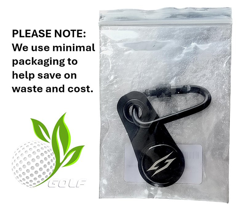 Scale Wear Design CaddyMag Magnetic Golf Towel with Carabiner & Ball Marker – Get A Towel with Powerful 15lb Magnetic Attachment for Golf Carts and Golf Clubs Putter