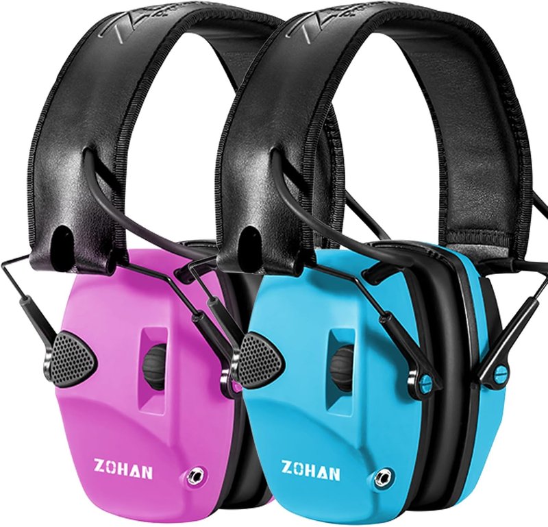 ZOHAN EM054 Electronic Ear Protection - Sound Amplification & Noise Reduction Ear Muffs for Shooting Range