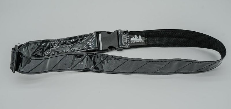 VET GOODS HEAVY DUTY REFLECTIVE BELT (BLACK)
