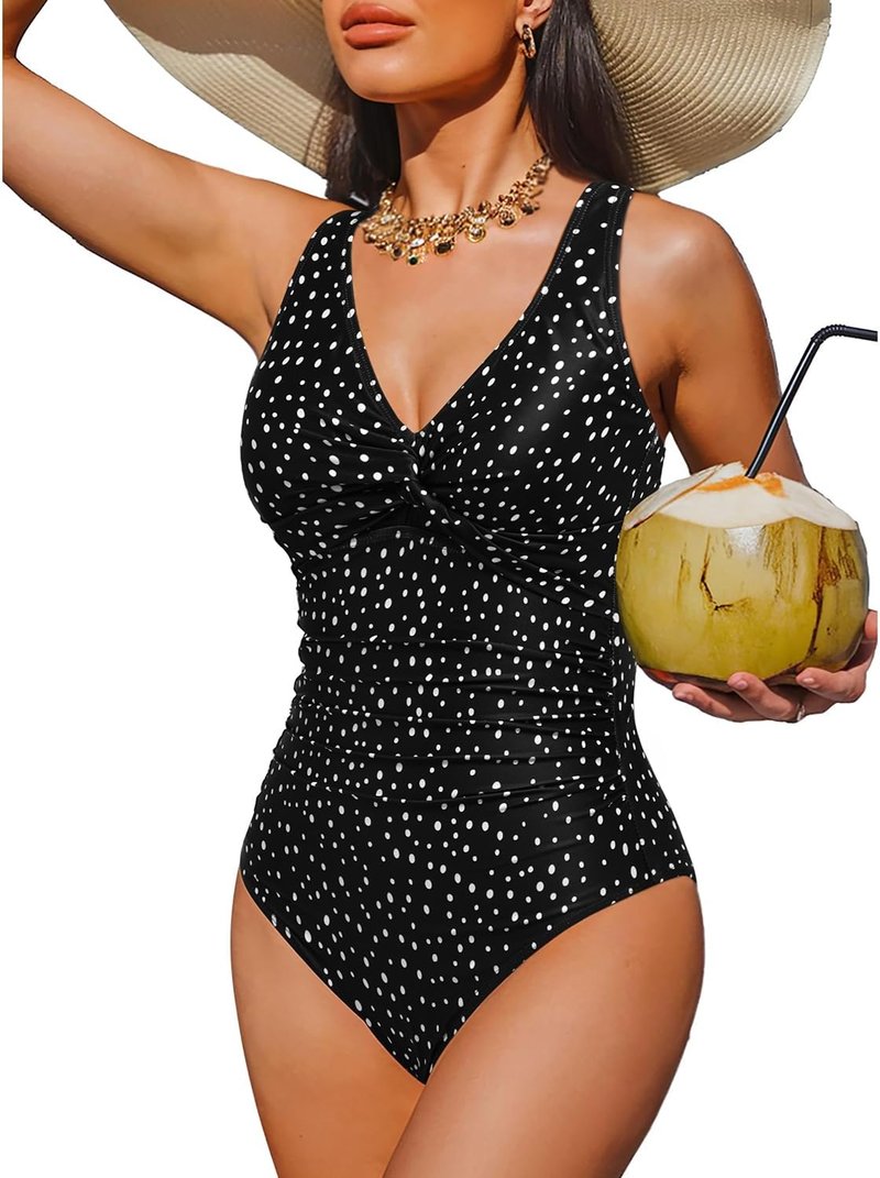 Women’s Tummy Control One Piece Swimsuit - Push Up Slimming Bathing Suit | Full Coverage Design