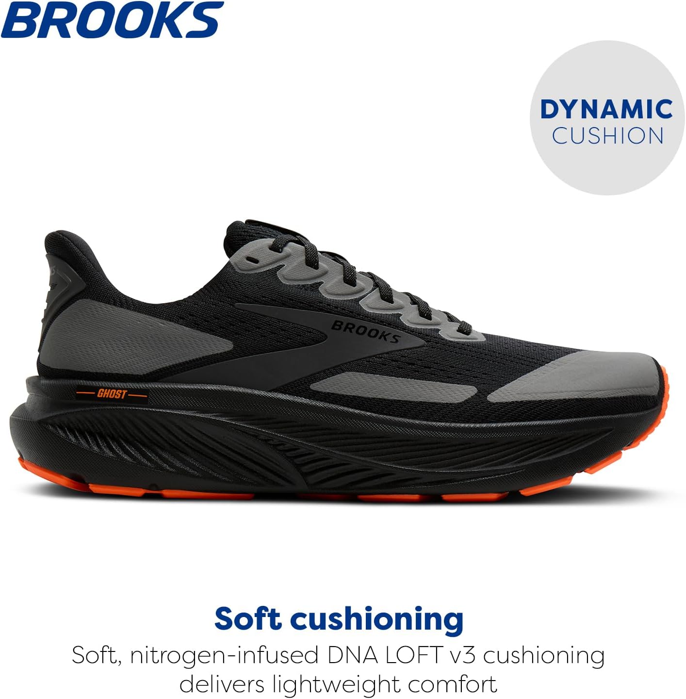 Brooks Women's Ghost 17 Running Shoes - Lightweight & Supportive | Perfect for All Distances