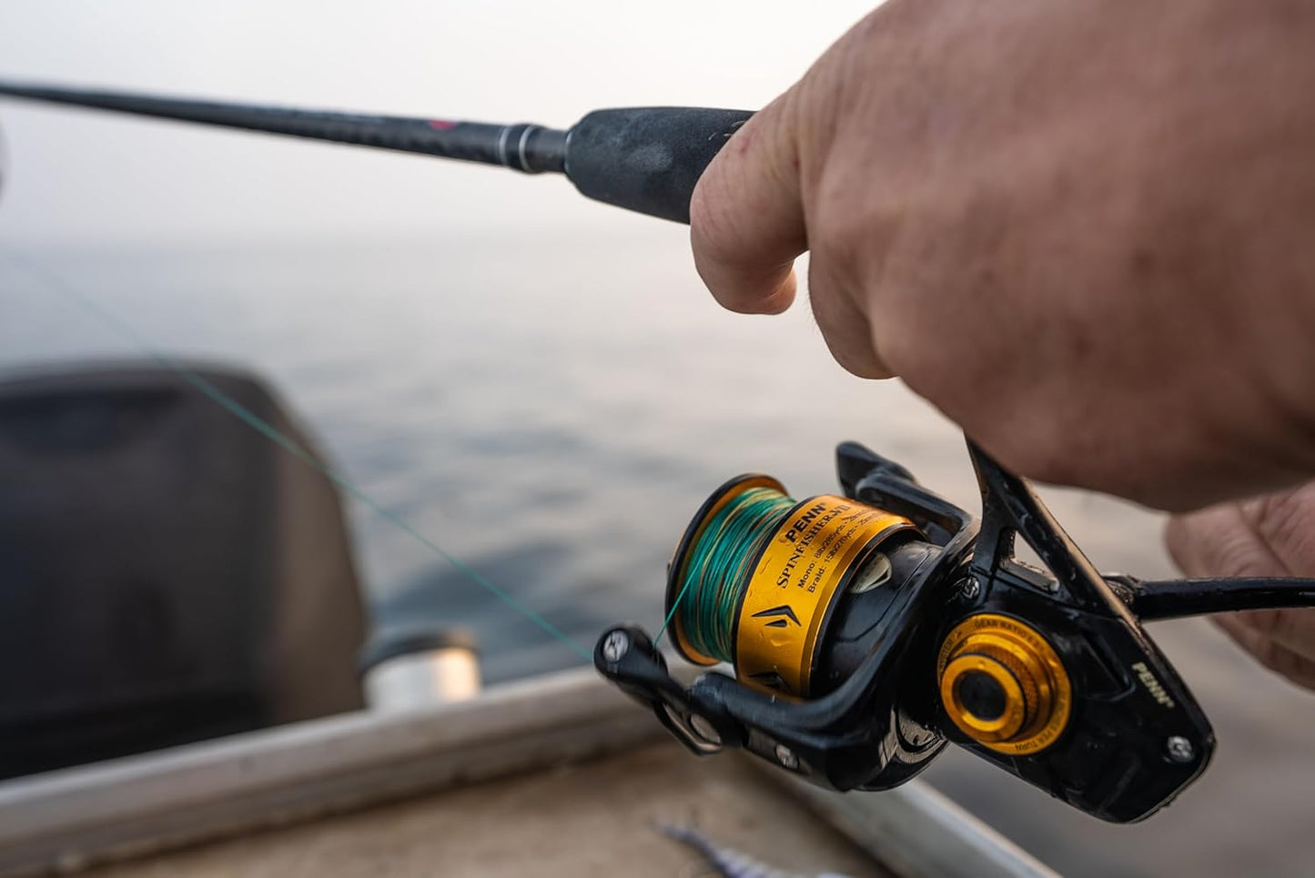 Spinning Fishing Reel - Penn Spinfisher VI with Durable Construction & Smooth Drag System