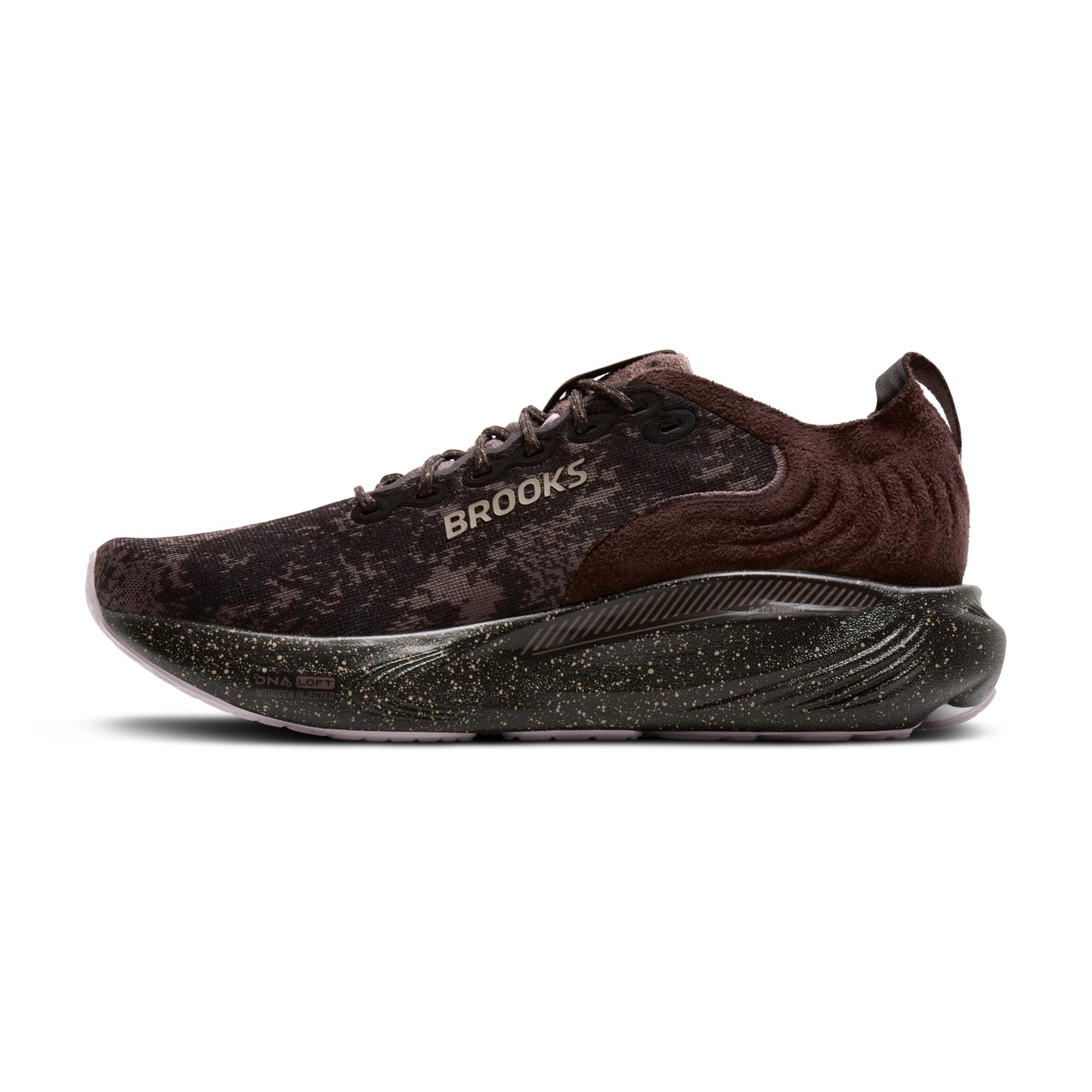 Brooks Women’s Adrenaline GTS 25 Supportive Running & Walking Shoe - Plum/Raisin/Ganache - 10.5 Medium
