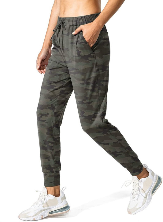 SANTINY Women's Joggers - Comfortable Drawstring Sweatpants with Pockets for Running & Lounge | Various Sizes & Colors