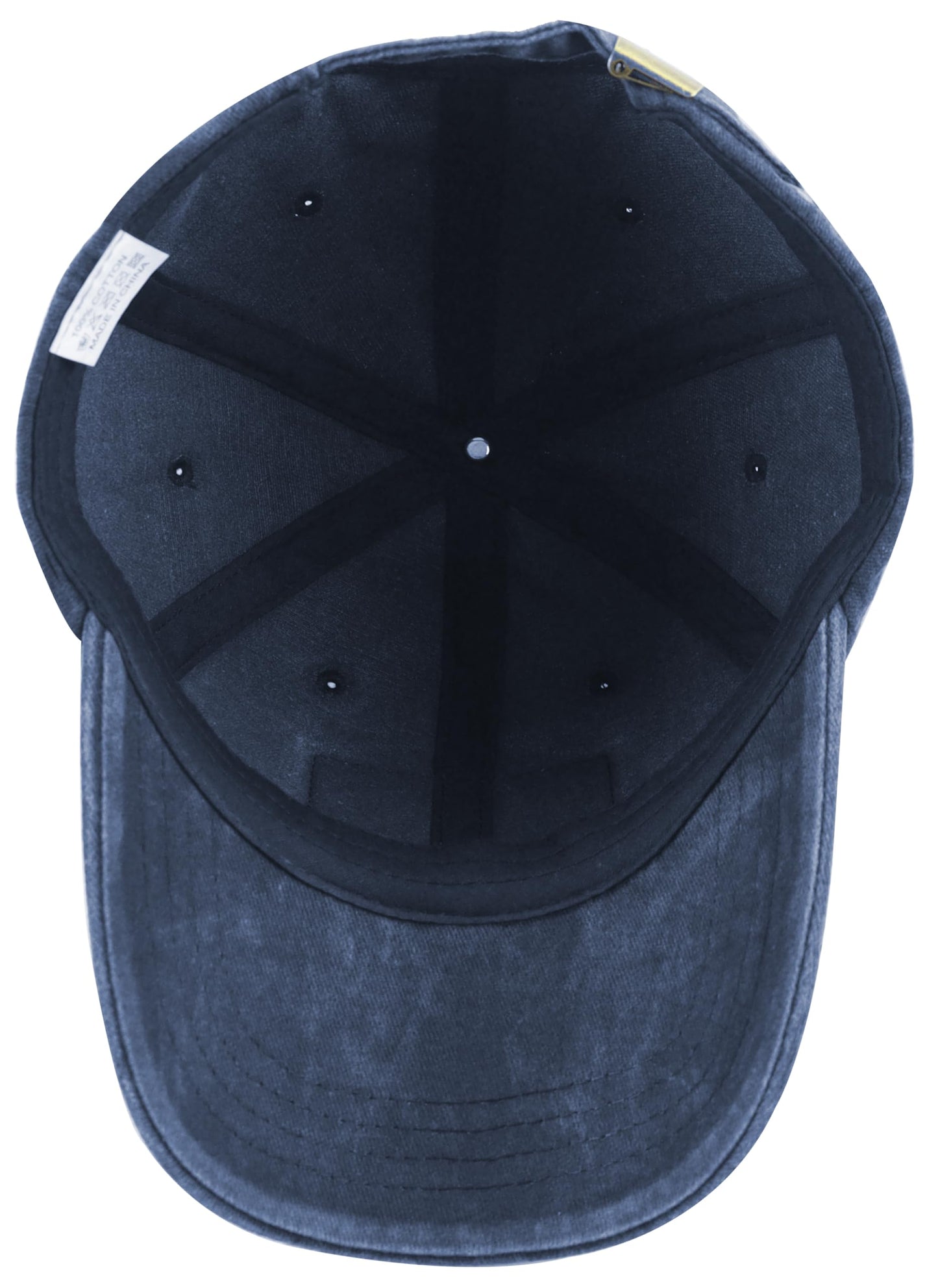 Fishing Gifts for Men, Funny Fish Papa Hat, Fishing Accessories Baseball Cap, Christmas Father's Day Retirement Birthday Gifts for Dad Grandpa Husband Navy