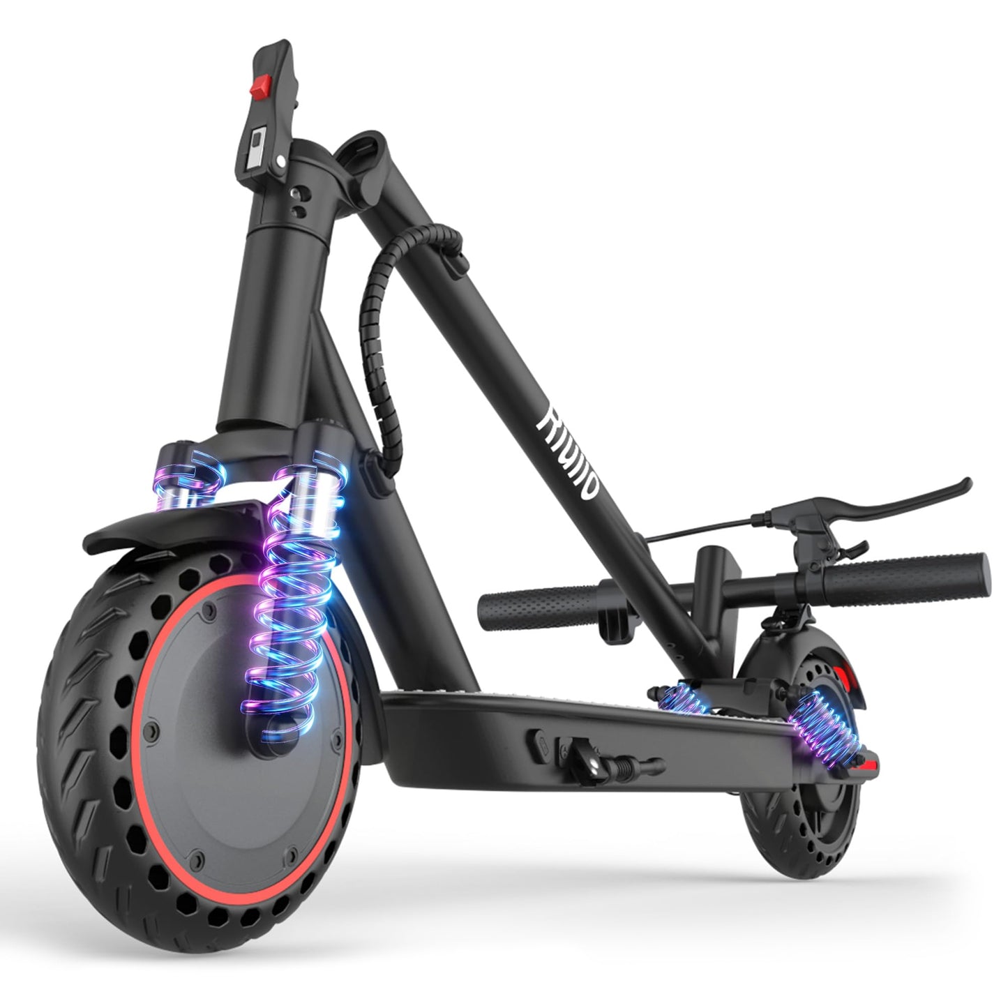 Electric Scooter for Adults, Teens & Big Kids, 350W-500W Motor, 10Mph-21 MPH & 10-28 Miles Max Range, 6.5 to 10 inch Tires, Portable Lightweight E-Scooter