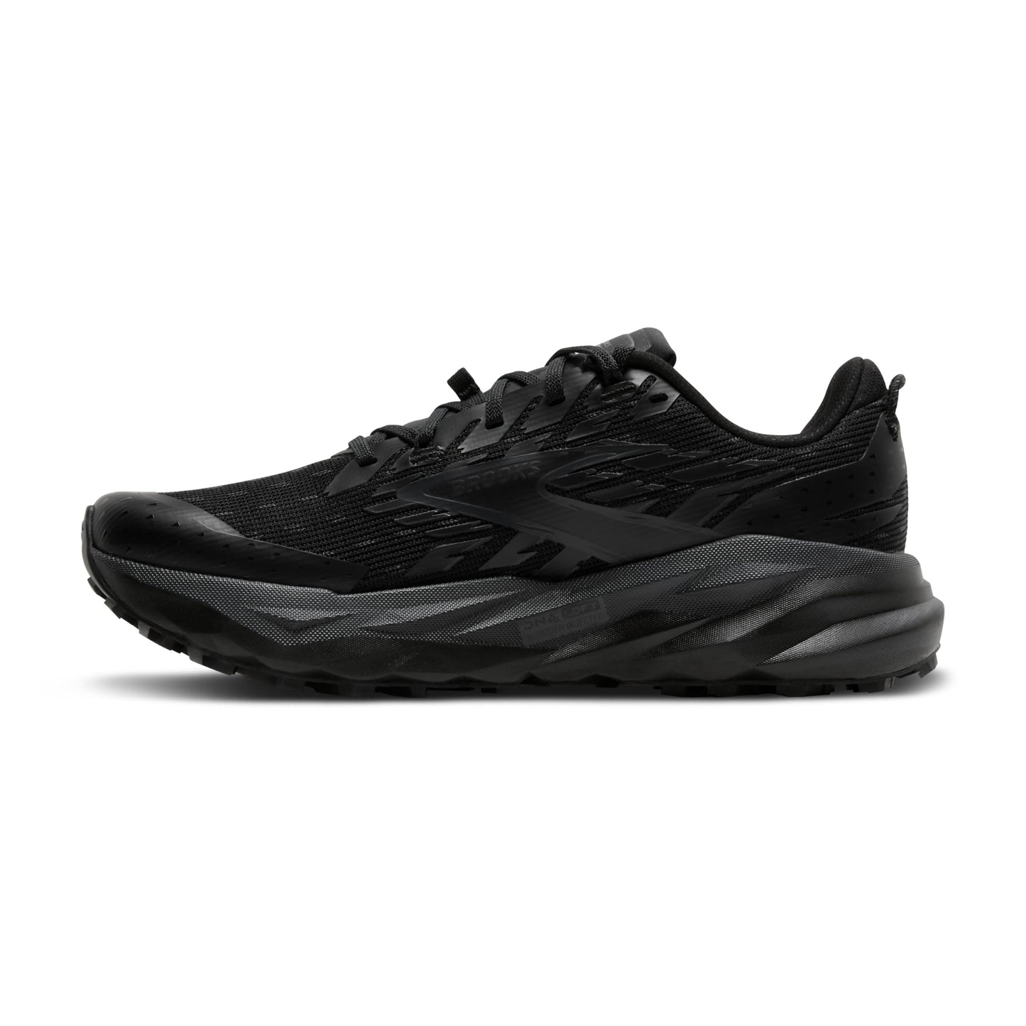 Brooks Women’s Cascadia 19 Mountain Trail Running Shoe - Black/Black/Ebony - 10 Medium