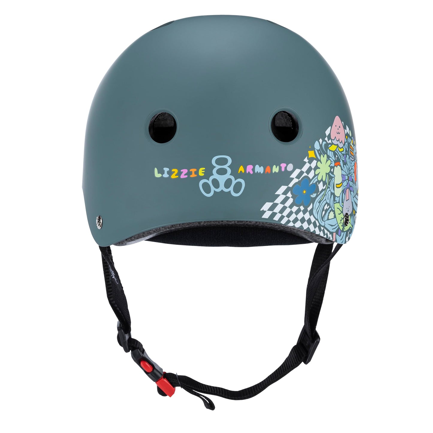 Triple Eight Certified Sweatsaver Helmet for Skateboarding, BMX, Roller Derby, Roller Skating, Inline Skating, Scooter and Bike