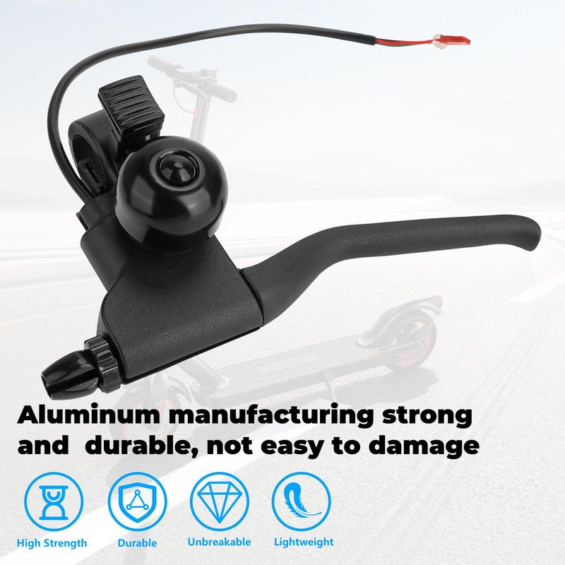 Jerbor Brake Handle Lever with Brake Cable for iScooter i8/i9, Handlebar Lever Parts Brake Assembly Kit, Electric Scooter Replacement for Iscooter