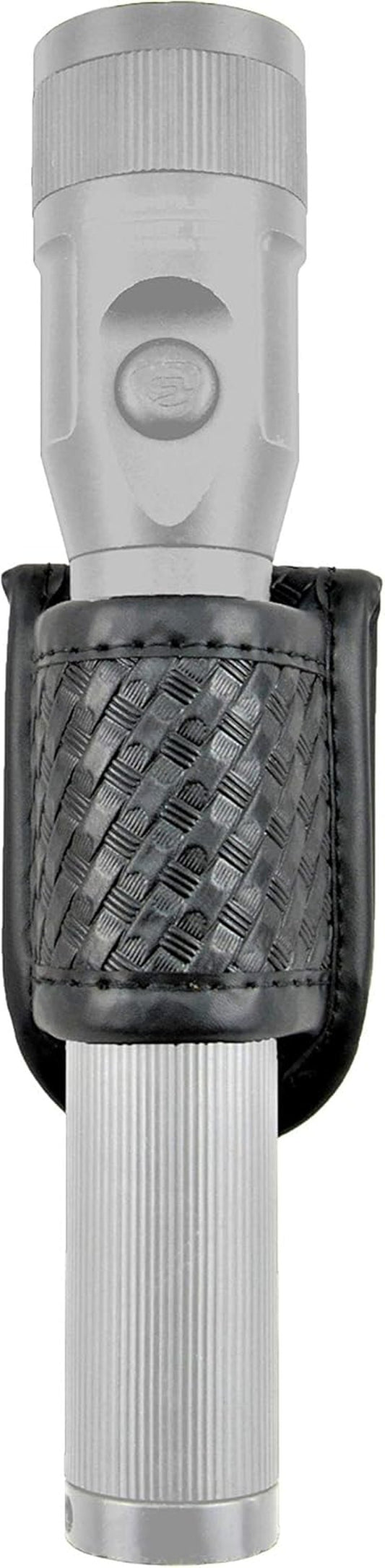 Flashlight Holder - Duty Belt Basketweave Design for Easy Access | Durable & Lightweight
