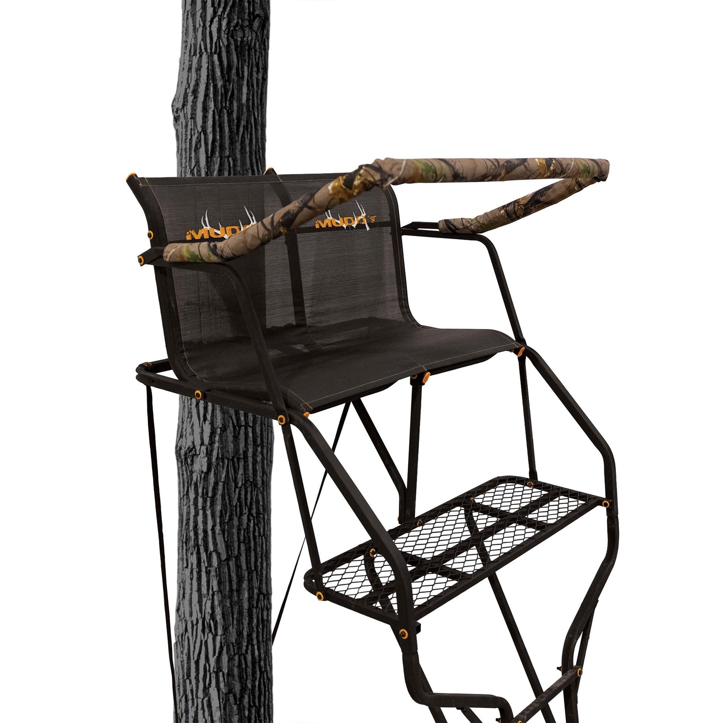 Muddy Double Droptine Deer Hunting Ladderstand, 2 Person