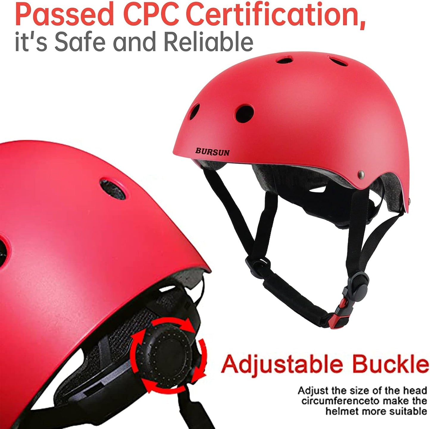 Kids Bike Helmet - Adjustable Toddler Helmet with Knee, Elbow & Wrist Pads | Ages 2-14, Ideal for Skateboarding & Biking