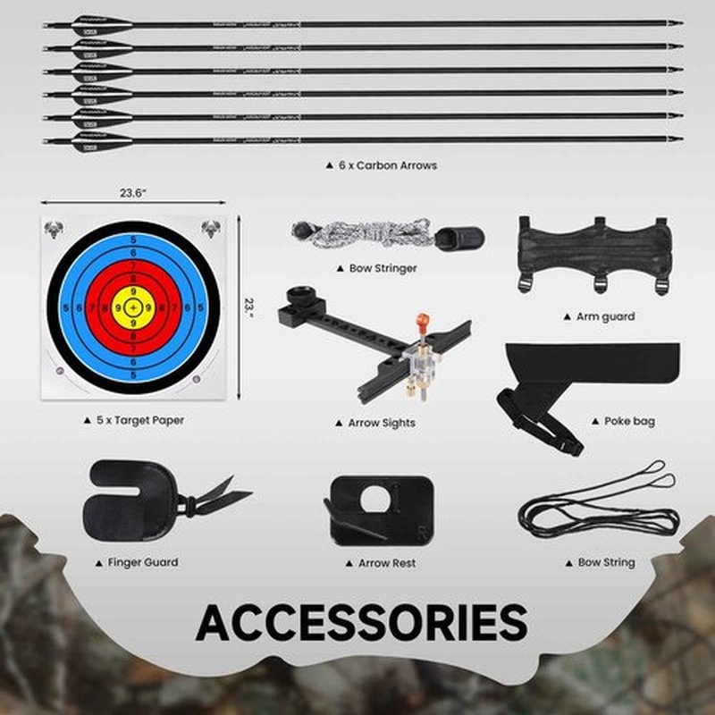 Motion Zeus Archery Takedown Recurve Bow 62 inch for Adults,Beginner,Teenagers and Youth-Right & Left Handed,Archery Set for Outdoor Target Hunting Training Practice(20-65lbs)