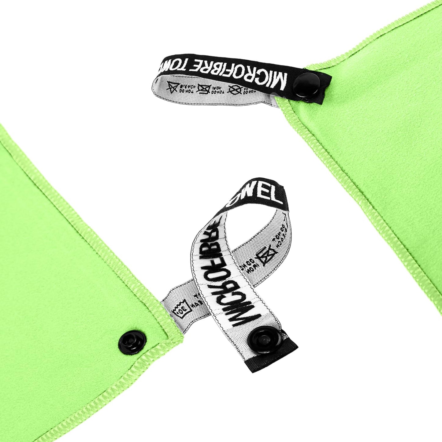 ZIUDBOC Microfiber Travel Towel, Quick Dry Camping & Gym Towel. Compact