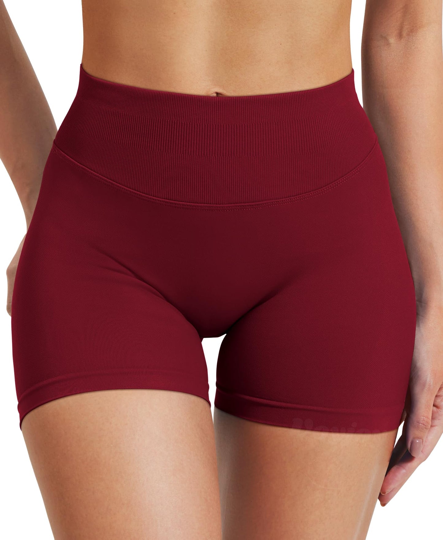 VOYJOY Women Workout Impact Shorts 2.5"/ 3.6"/ 4.5"/ 6" Scrunch Butt Lifting Gym Seamless Booty Biker Shorts