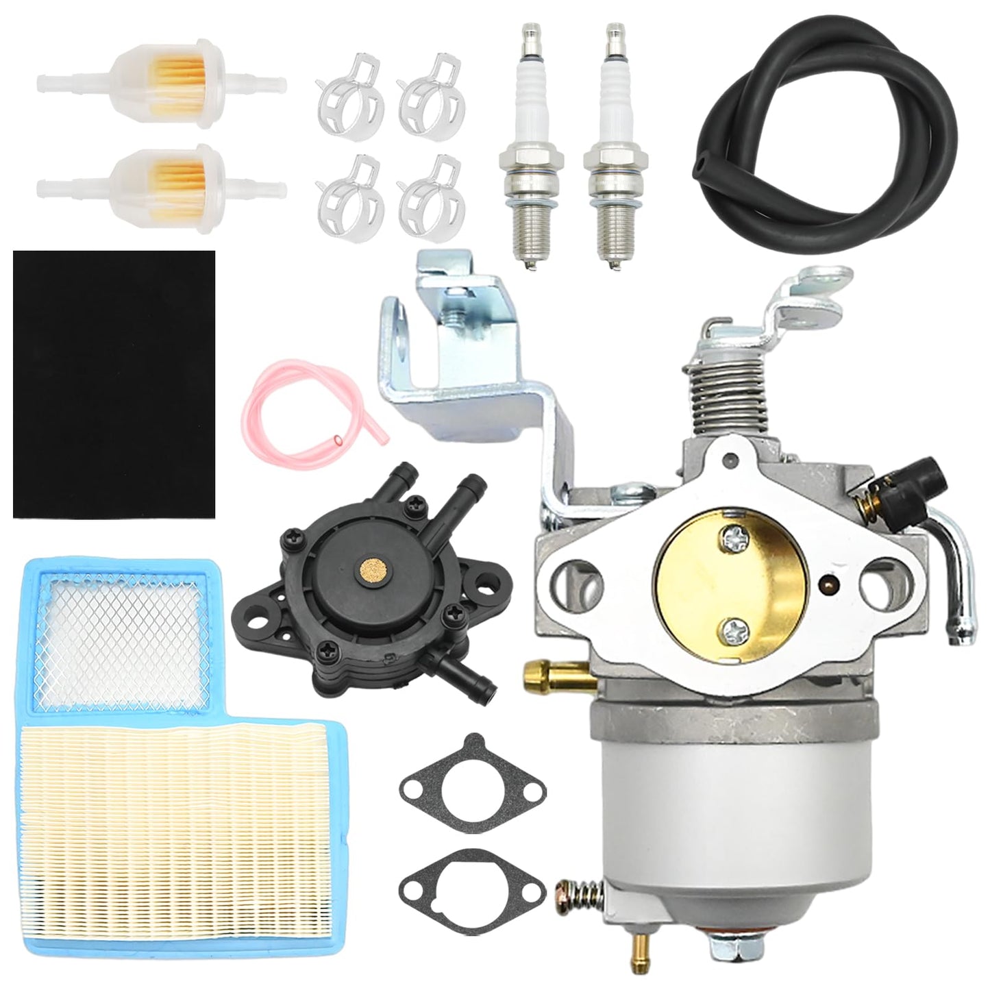 Aynaxcol JN6-14101-14 JN6-14101-15 Carburetor Carb Replacement for Yamaha Golf Cart G16 G17 G18 G19 G20 G21 1996-2002 4 Cycle Engine Tune Up Kit JN6-14101-10 JN6-14101-00 JN6-13567-00 JN3-14101-00