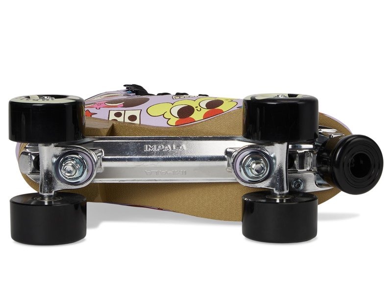 Impala Rollerskates Unisex Impala Quad Skate (Big Kid/Adult), Burger Babie, 11