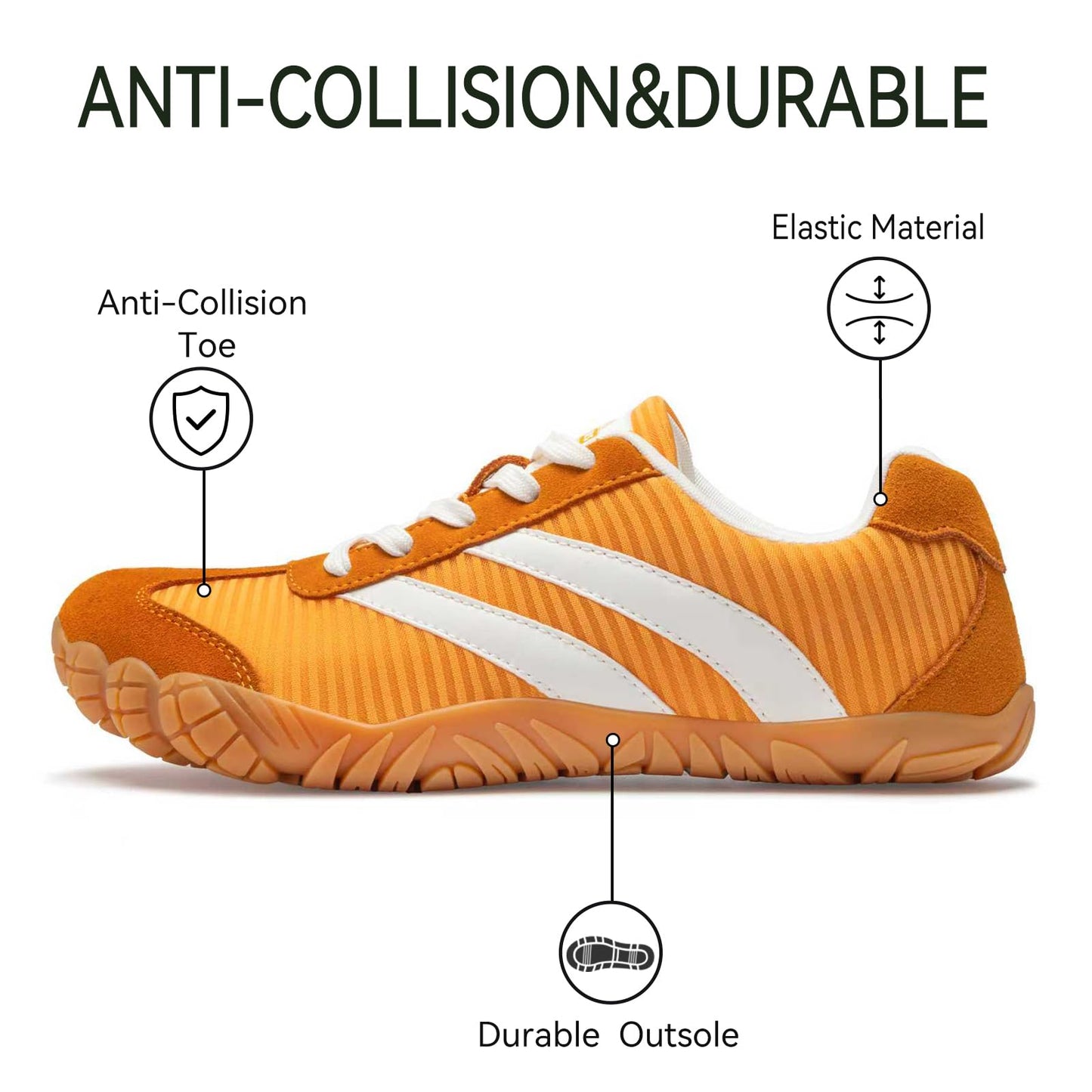 Barefoot Shoes Women Casual Sneakers,Wide Toe Box Shoes Women Zero Drop Barefoot Shoe Men,Minimalist Trail Running Shoe,Non-Slip Lightweight Breathable Comfortable Fashion Walking Hiking Shoes Unisex